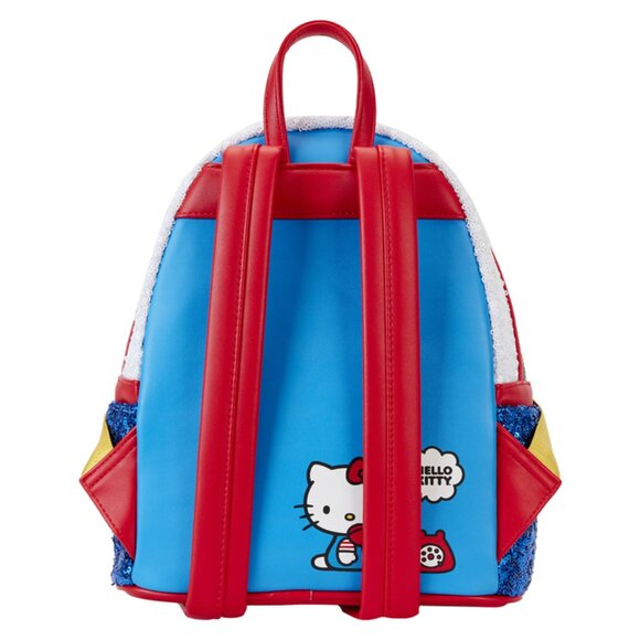 Sanrio Exclusive Hello Kitty 50th Anniversary Phone Sequin Cosplay Mini Backpack main image 4